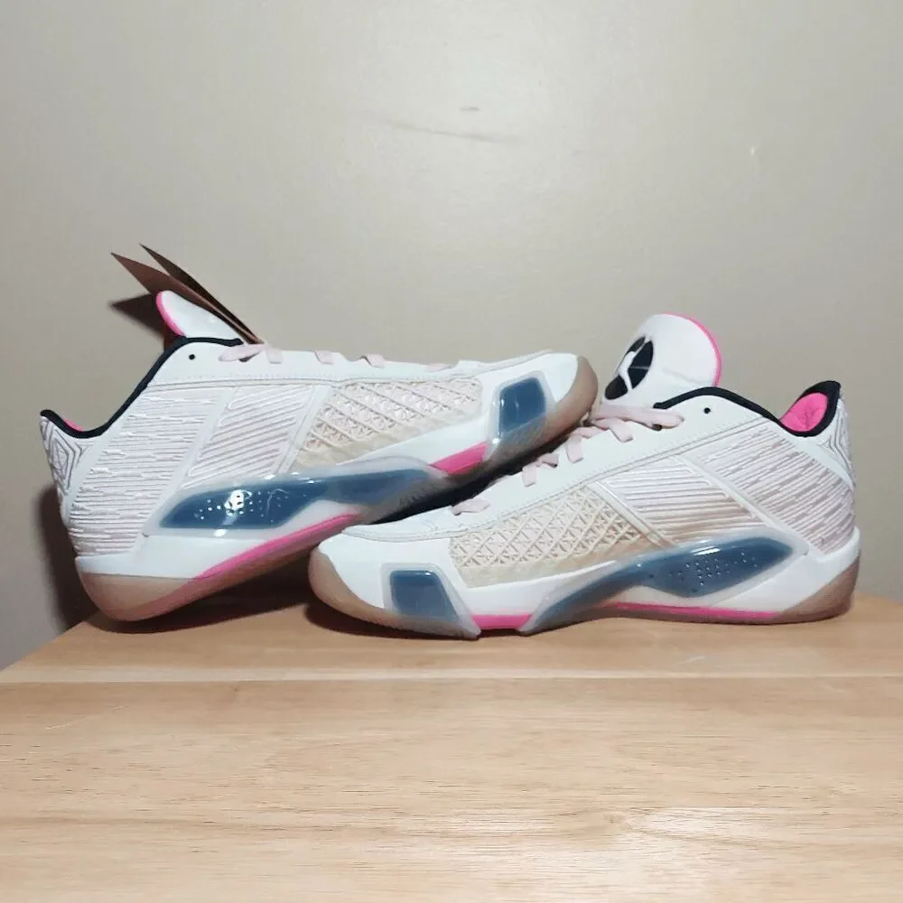 Nike Air Jordan 38 Low Basketball Shoes Coconut Milk FD2326-100 Men's Size 10